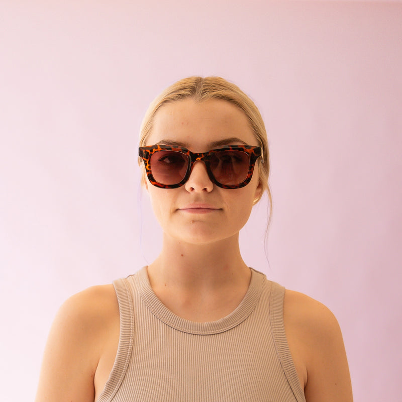 Tortoise "Charlie" Sunglasses