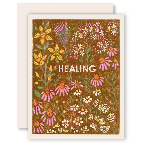 Healing Herb Garden Sympathy Card