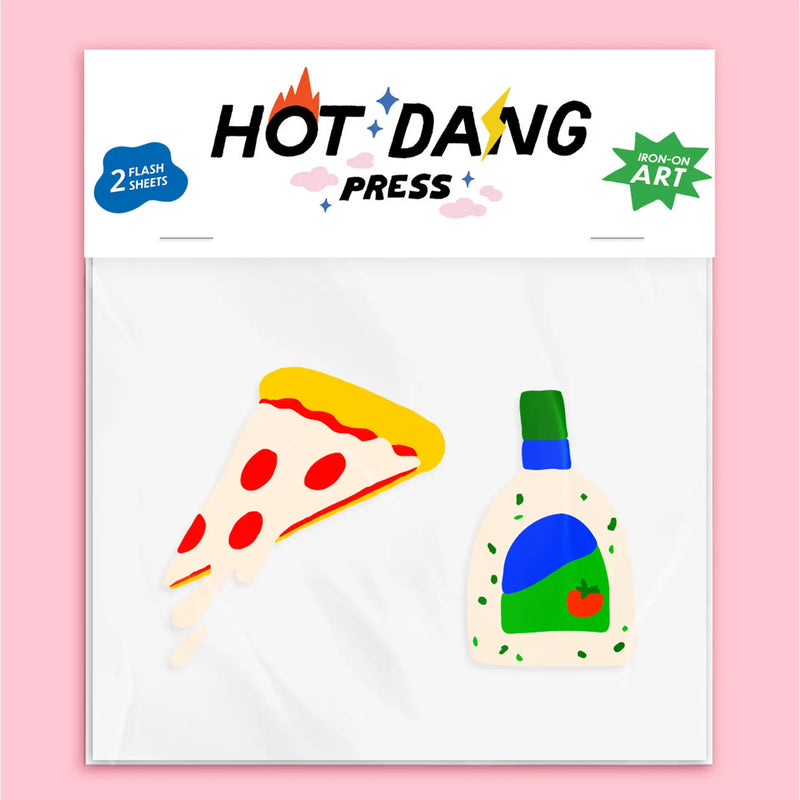 Hot Dang Press Iron-On Buddies