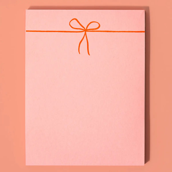 Bow - Risograph Small Notepad