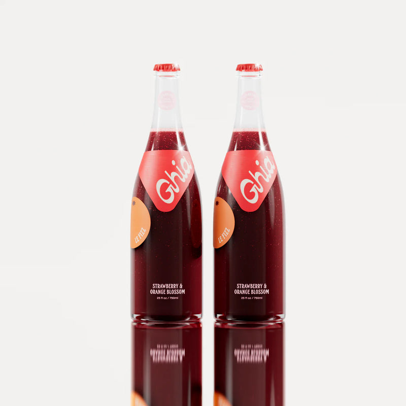 Ghia Le Fizz Strawberry Orange Blossom, NA, 750ml