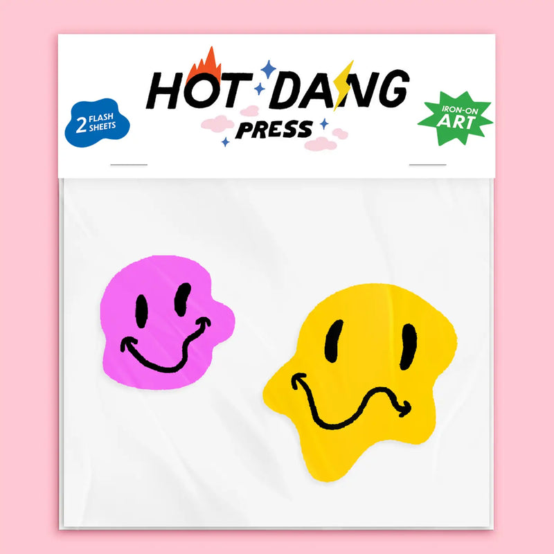 Hot Dang Press Iron-On Buddies