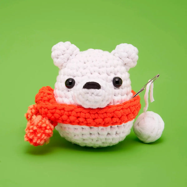 Lola Loca the Polar Bear Crochet Kit