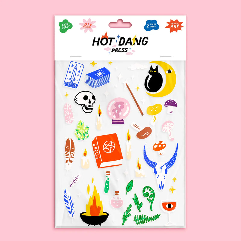 Hot Dang Press Iron-On Patches