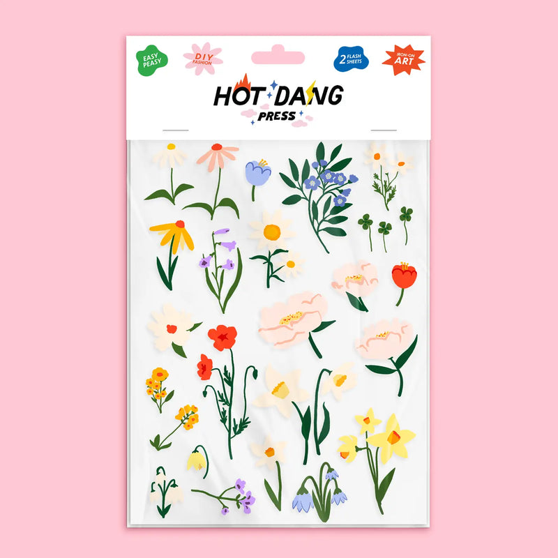 Hot Dang Press Iron-On Patches