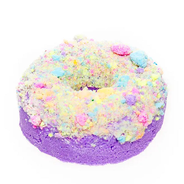 Cotton Candy Donut Bath Bomb