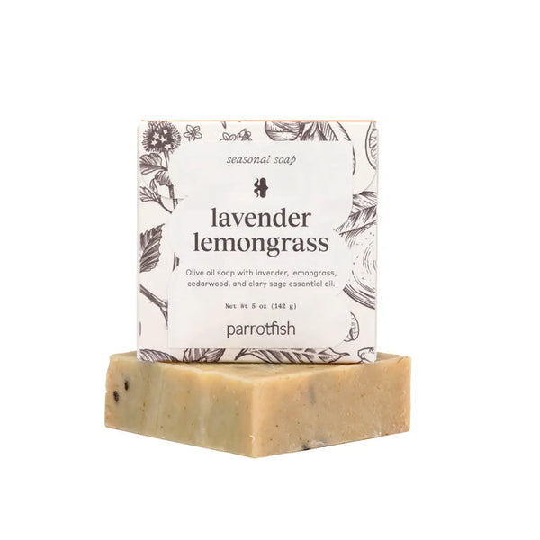 Parrotfish Lavender Lemongrass Face and Body Bar