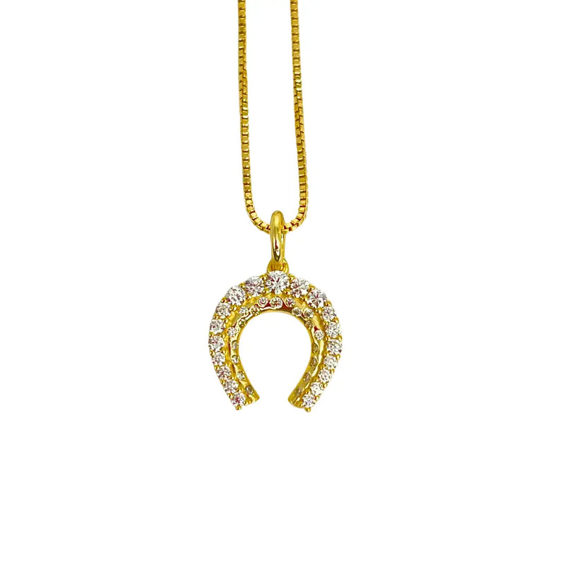 Dallas Horseshoe Necklace