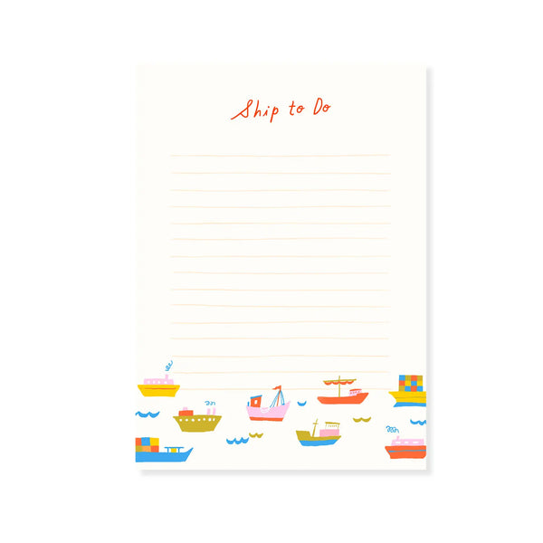 Ship To Do Notepad