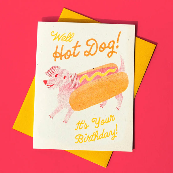 Hot Dog Card