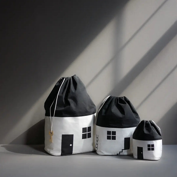 Rock & Pebble - House No.1 - Organic Storage Bag