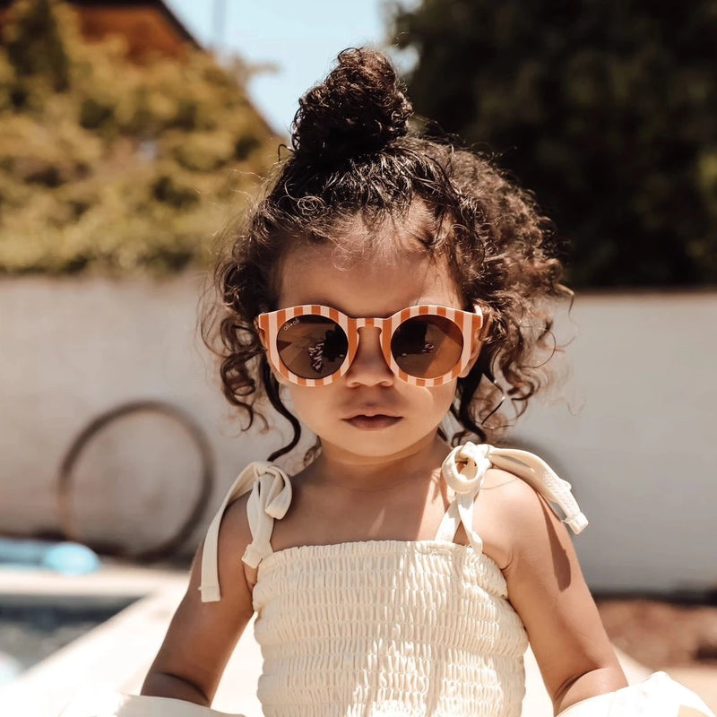 Retro Stripe Sunglasses for Kids