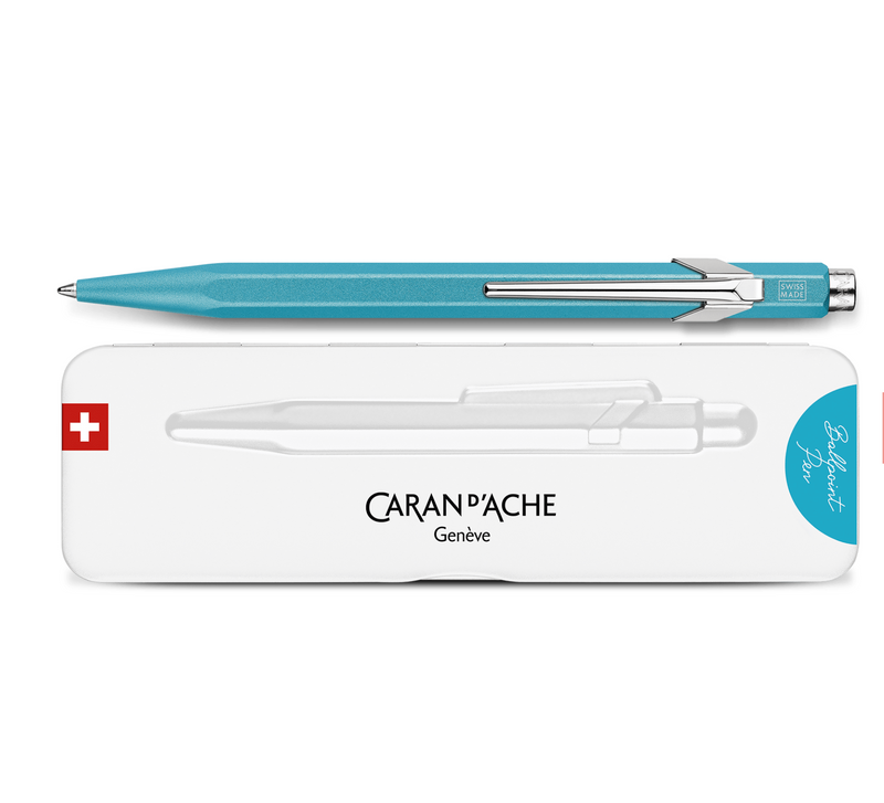 Caran D'Ache 849 Ballpoint Pen in Aluminum Case