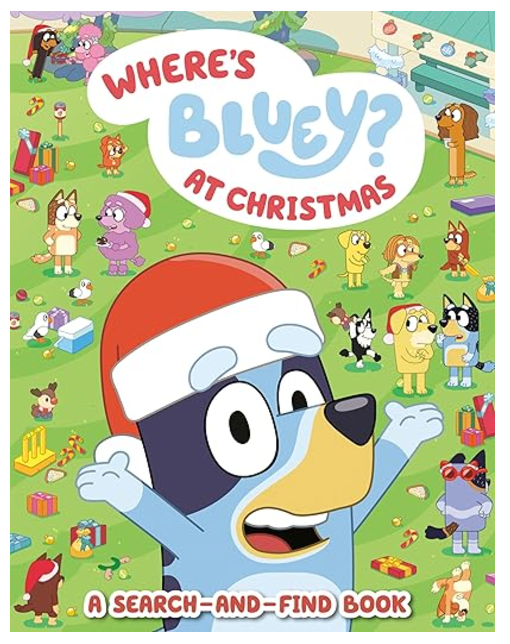 Where's Bluey? At Christmas: A Search-and-Find Book