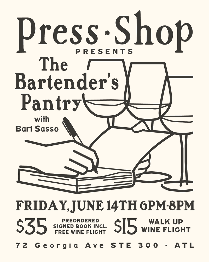 Bartender's Pantry, Jim Meehan & Bart Sasso