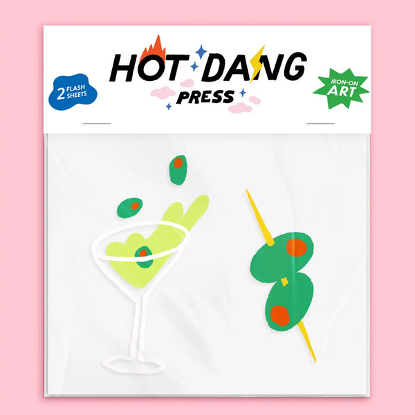 Hot Dang Press Iron-On Buddies