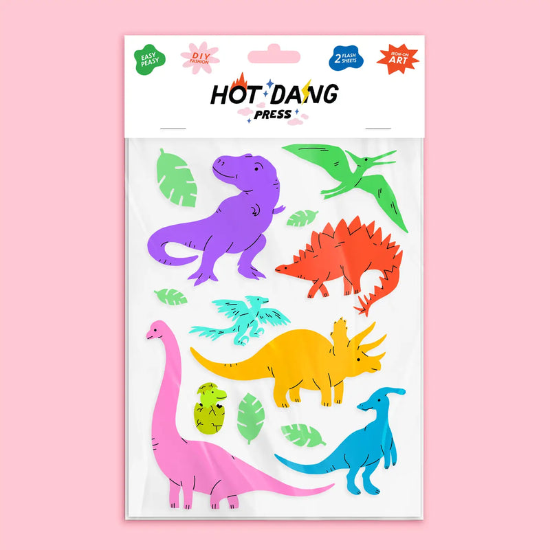 Hot Dang Press Iron-On Patches