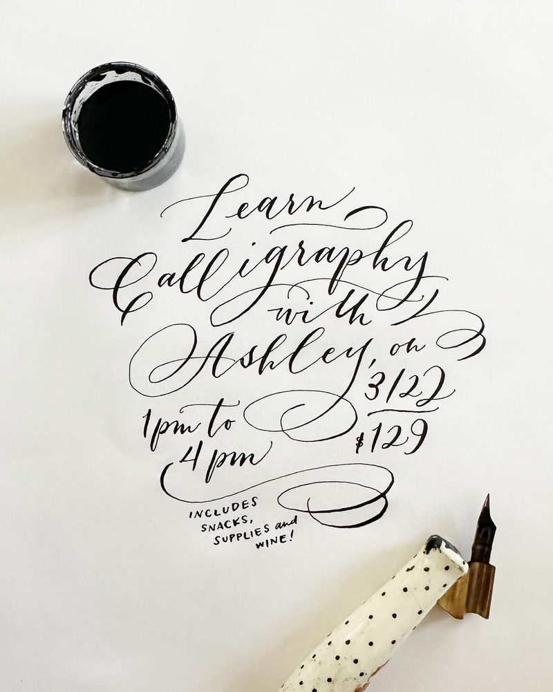 Calligraphy Workshop