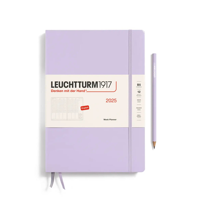 Leuchtturm Hardcover '2025 Weekly Planner' Composition B5