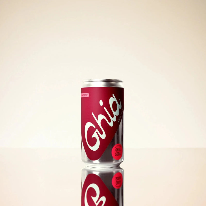 Ghia Soda Non-Alcoholic Beverage, 250ml can