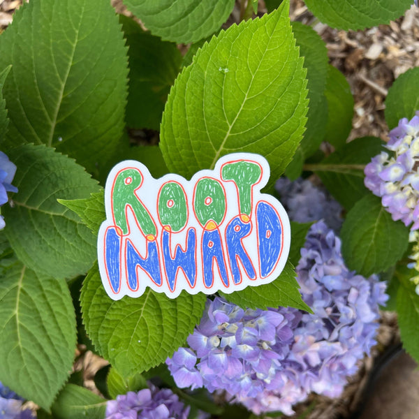 Meredith Anne White Root Inward Sticker