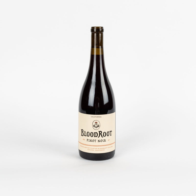 BloodRoot Pinot Noir, 2022, 750ml