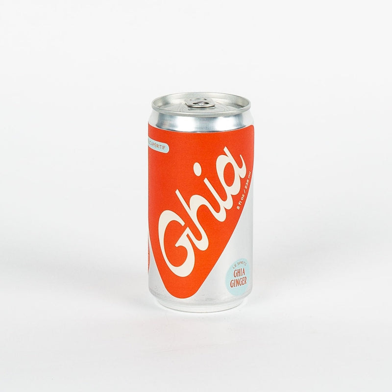 Ghia Ginger Non-Alcoholic Beverage, 250ml can