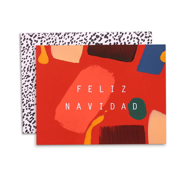 Feliz Navidad Folded Card